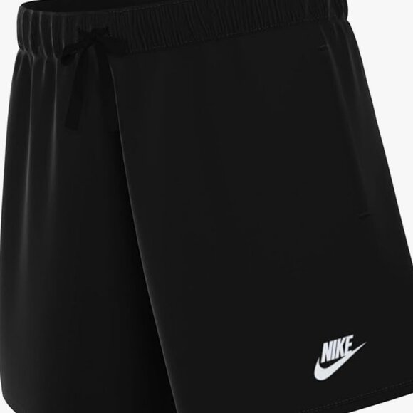 Nike Women's Plus Club Fleece Mid Rise 4" Shorts - Picture 4 of 5